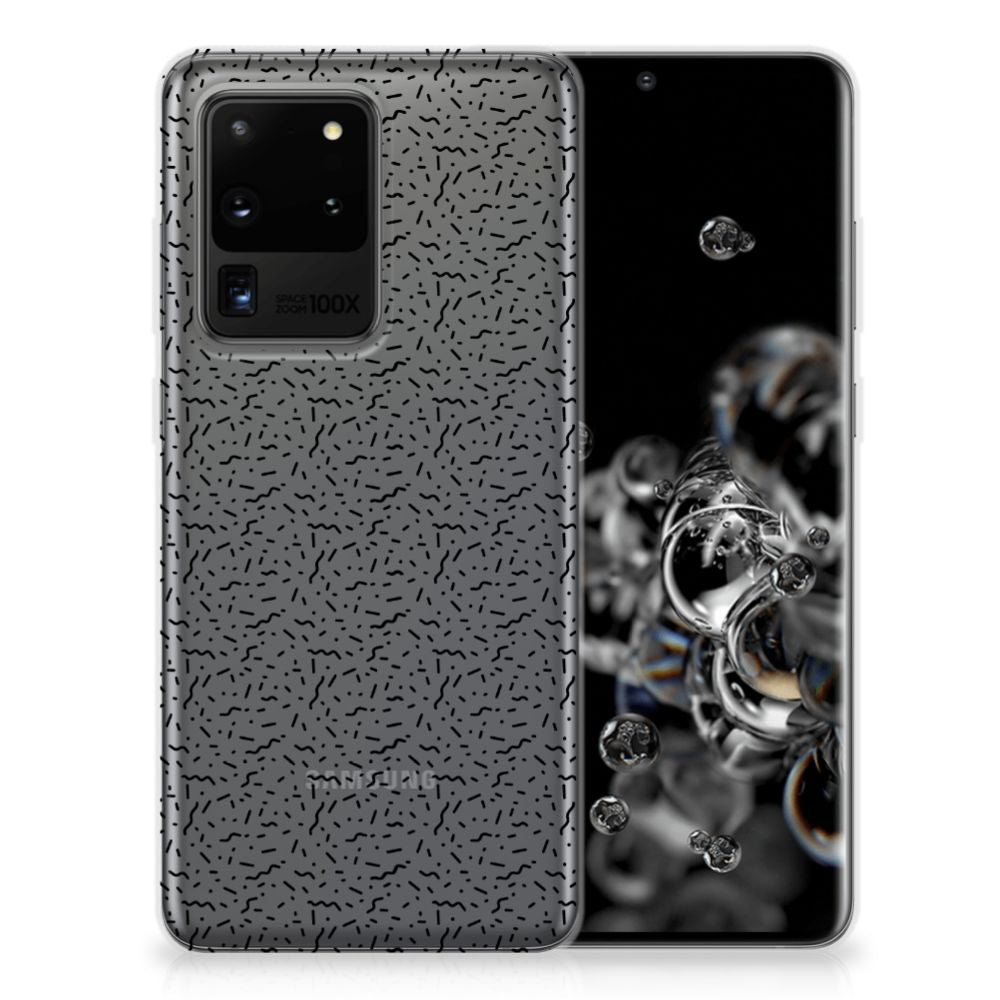 Samsung Galaxy S20 Ultra TPU bumper Stripes Dots