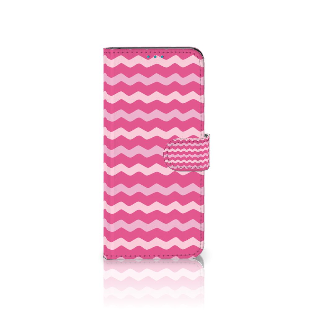 Samsung Galaxy A73 5G Telefoon Hoesje Waves Pink