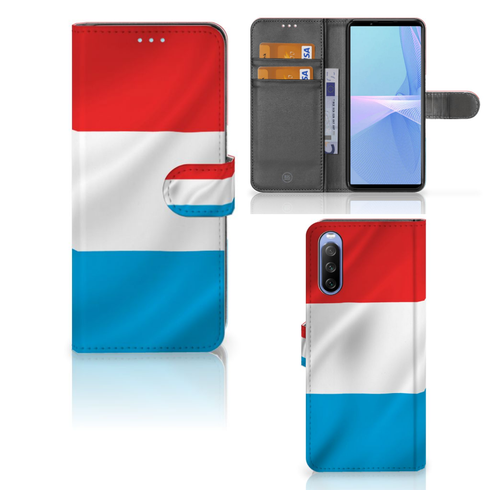 Sony Xperia 10 III Bookstyle Case Luxemburg