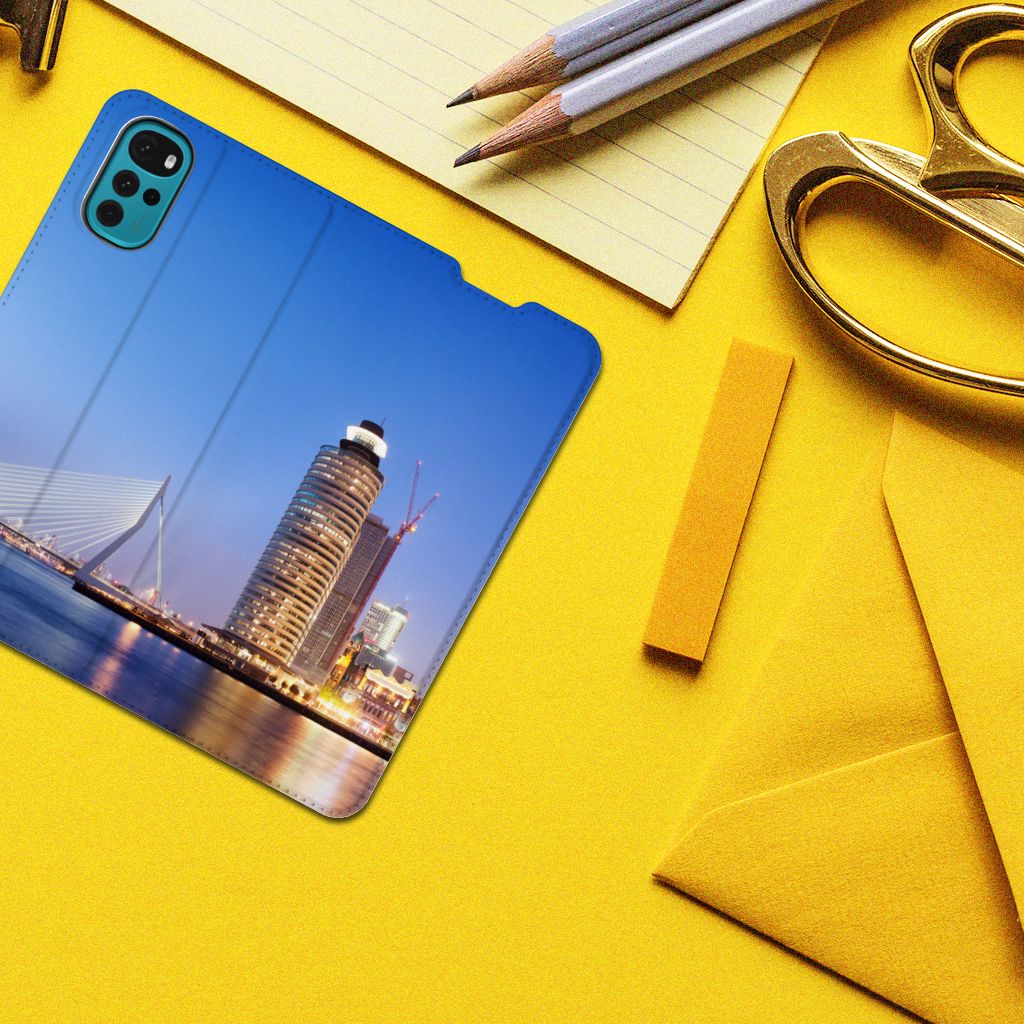 Motorola Moto G22 Book Cover Rotterdam - B2C Telecom