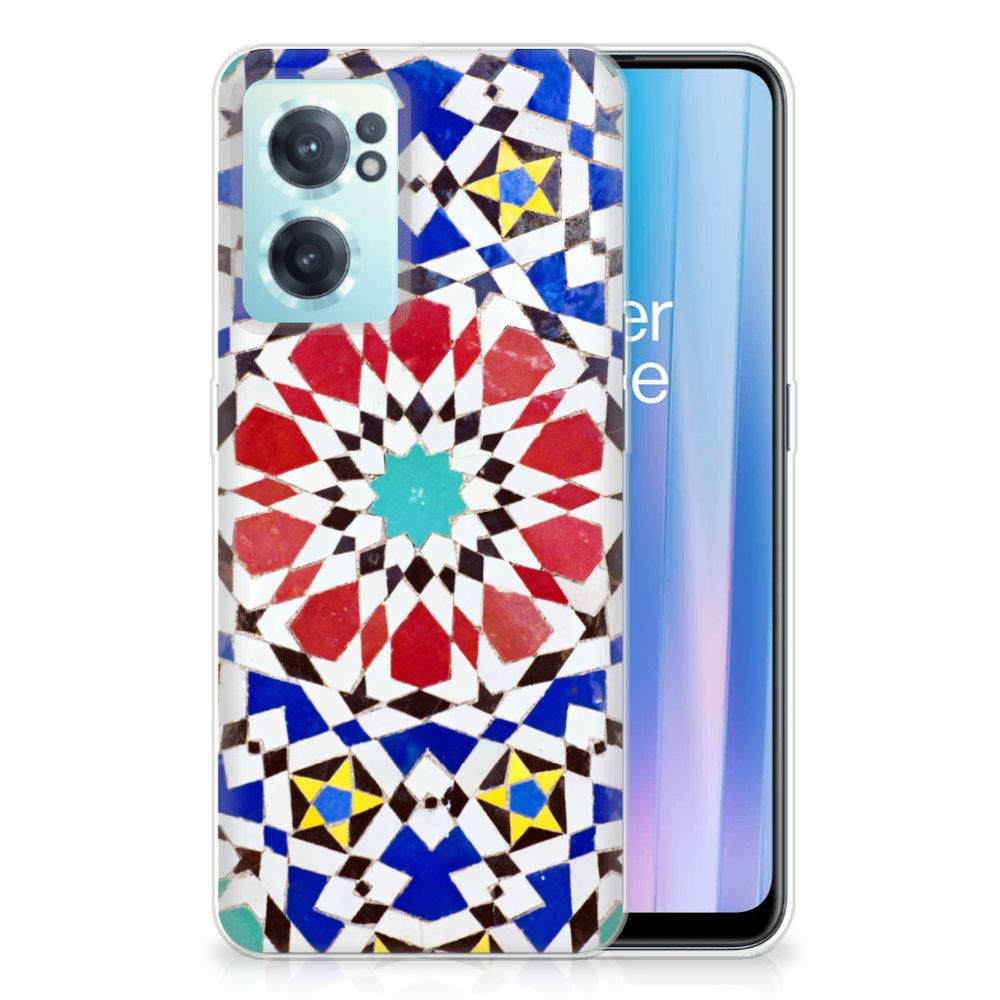 OnePlus Nord CE 2 5G TPU Siliconen Hoesje Mozaïek B2C Telecom