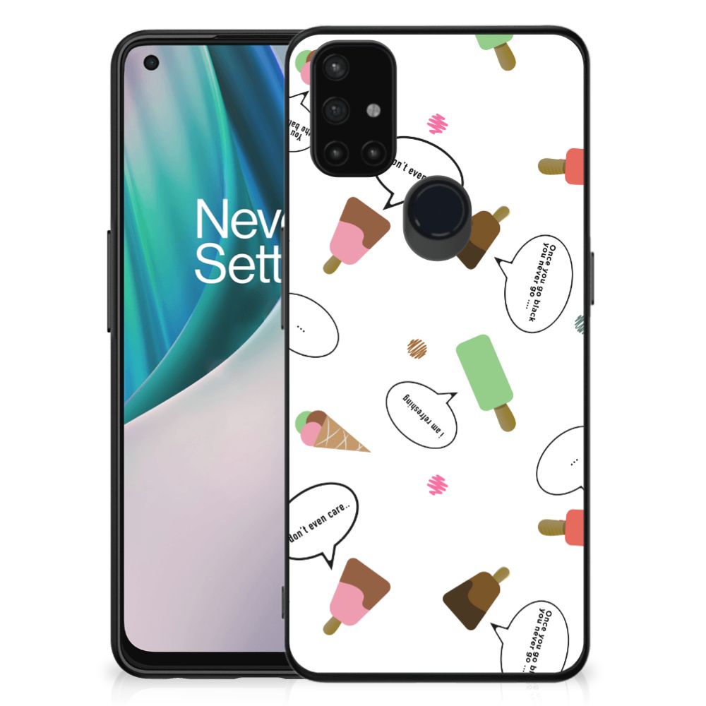 OnePlus Nord N10 5G Back Cover Hoesje IJsjes