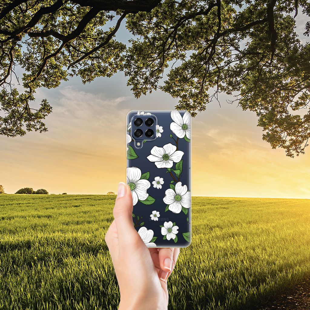 Samsung Galaxy M53 TPU Case Dogwood Flowers B2C Telecom