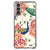 Case Anti-shock voor Samsung Galaxy S21 Plus Pink Peacock B2C Telecom