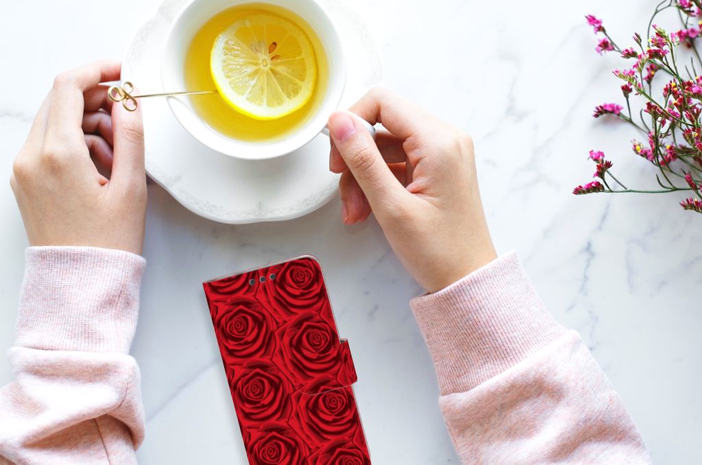 Microsoft Lumia 650 Hoesje Red Roses