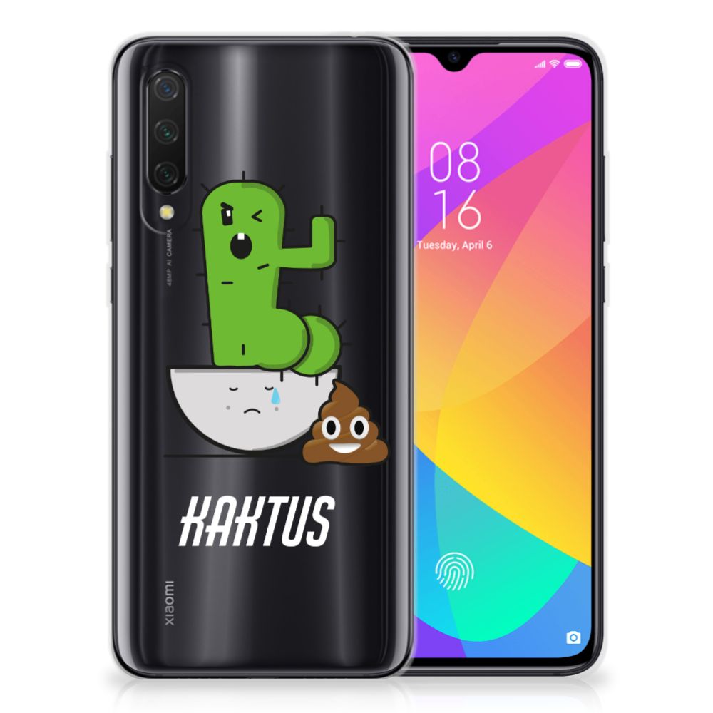 Xiaomi Mi 9 Lite Telefoonhoesje met Naam Cactus Poo B2C Telecom