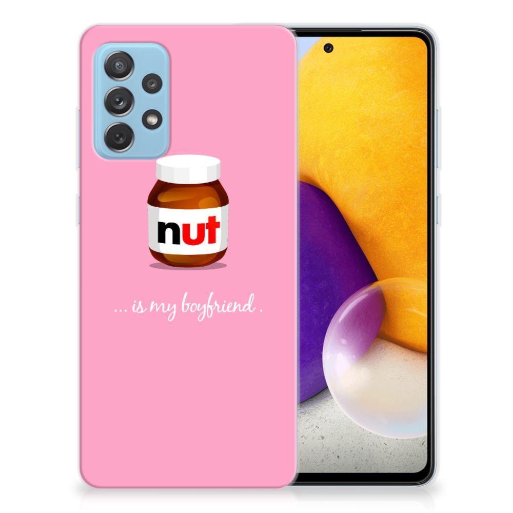 Samsung Galaxy A72 Siliconen Case Nut Boyfriend