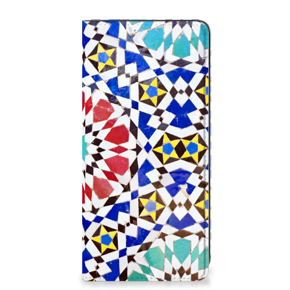 Samsung Galaxy A21s Standcase Mozaïek - B2C Telecom