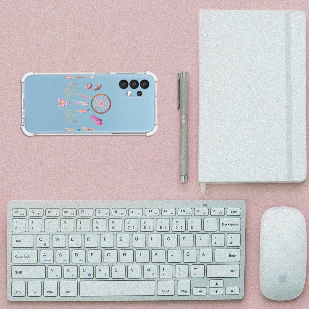 Samsung Galaxy A13 (4G) Stevig Bumper Hoesje Boho Dreamcatcher B2C Telecom