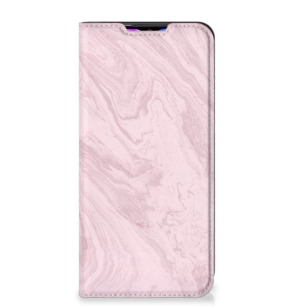 Xiaomi Redmi 9 Standcase Marble Pink - Origineel Cadeau Vriendin - B2C Telecom
