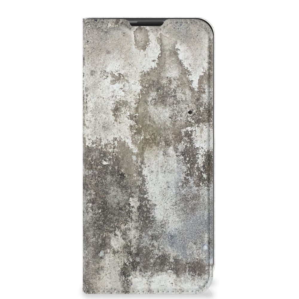Motorola Moto G9 Play Standcase Beton Print - B2C Telecom