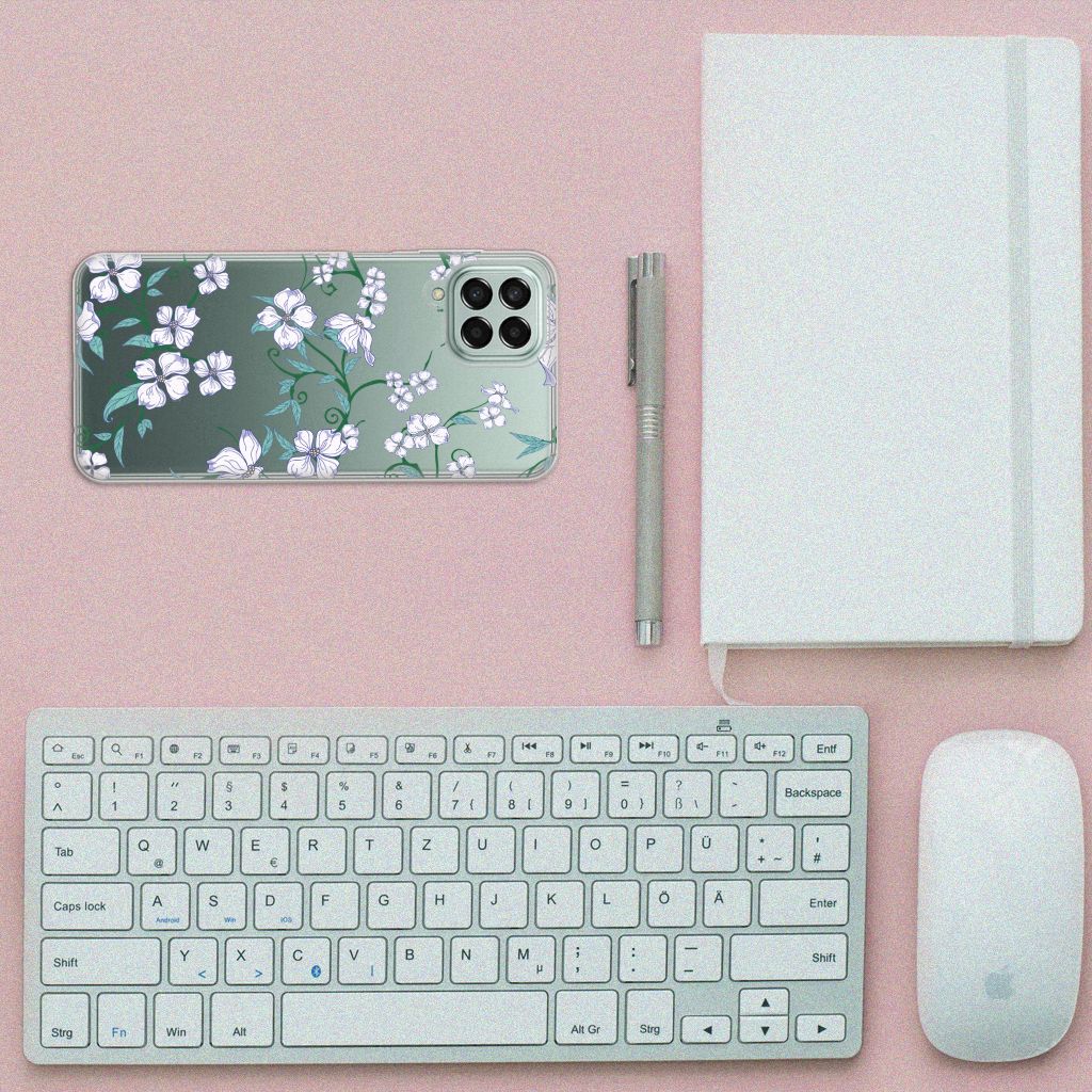 Samsung Galaxy M33 Uniek TPU Case Blossom White