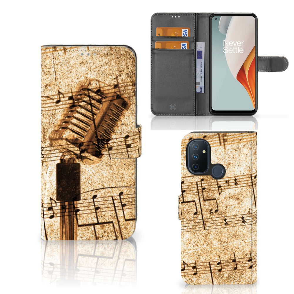 OnePlus Nord N100 Telefoonhoesje met foto Bladmuziek