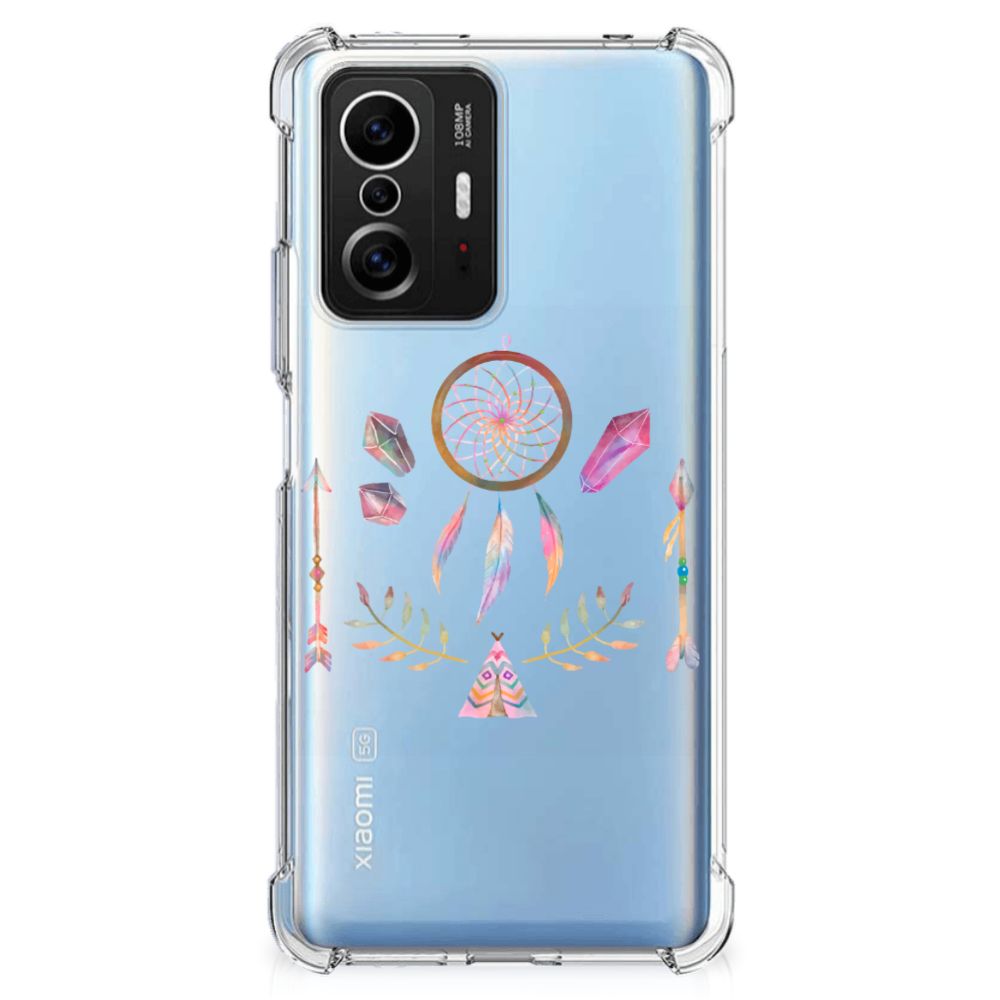 Xiaomi 11T | 11T Pro Stevig Bumper Hoesje Boho Dreamcatcher