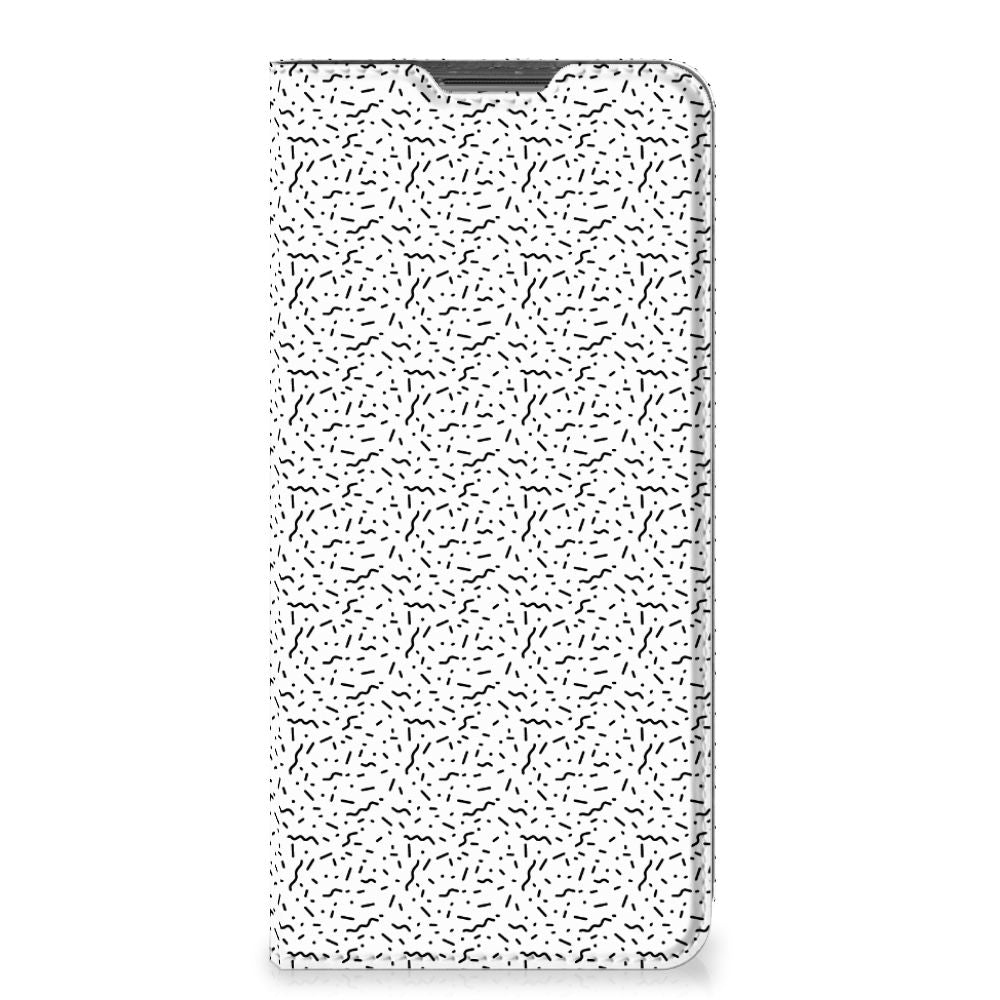 Xiaomi Redmi Note 11 Pro Hoesje met Magneet Stripes Dots - B2C Telecom