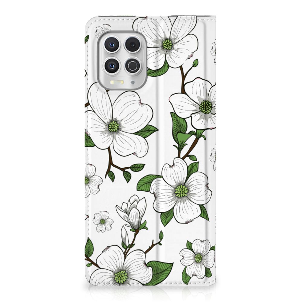 Motorola Moto G100 Smart Cover Dogwood Flowers - B2C Telecom