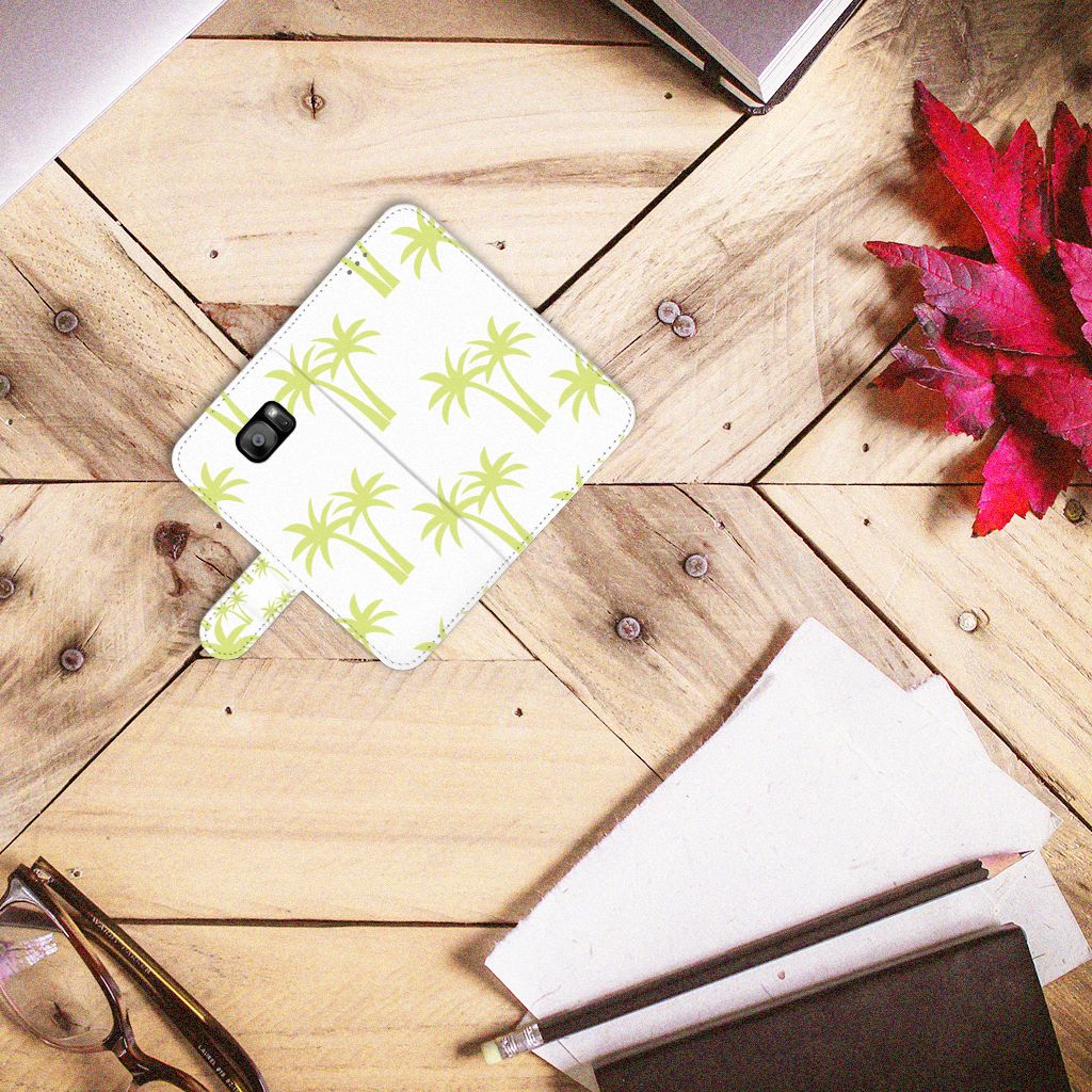 Samsung Galaxy S7 Edge Hoesje Palmtrees
