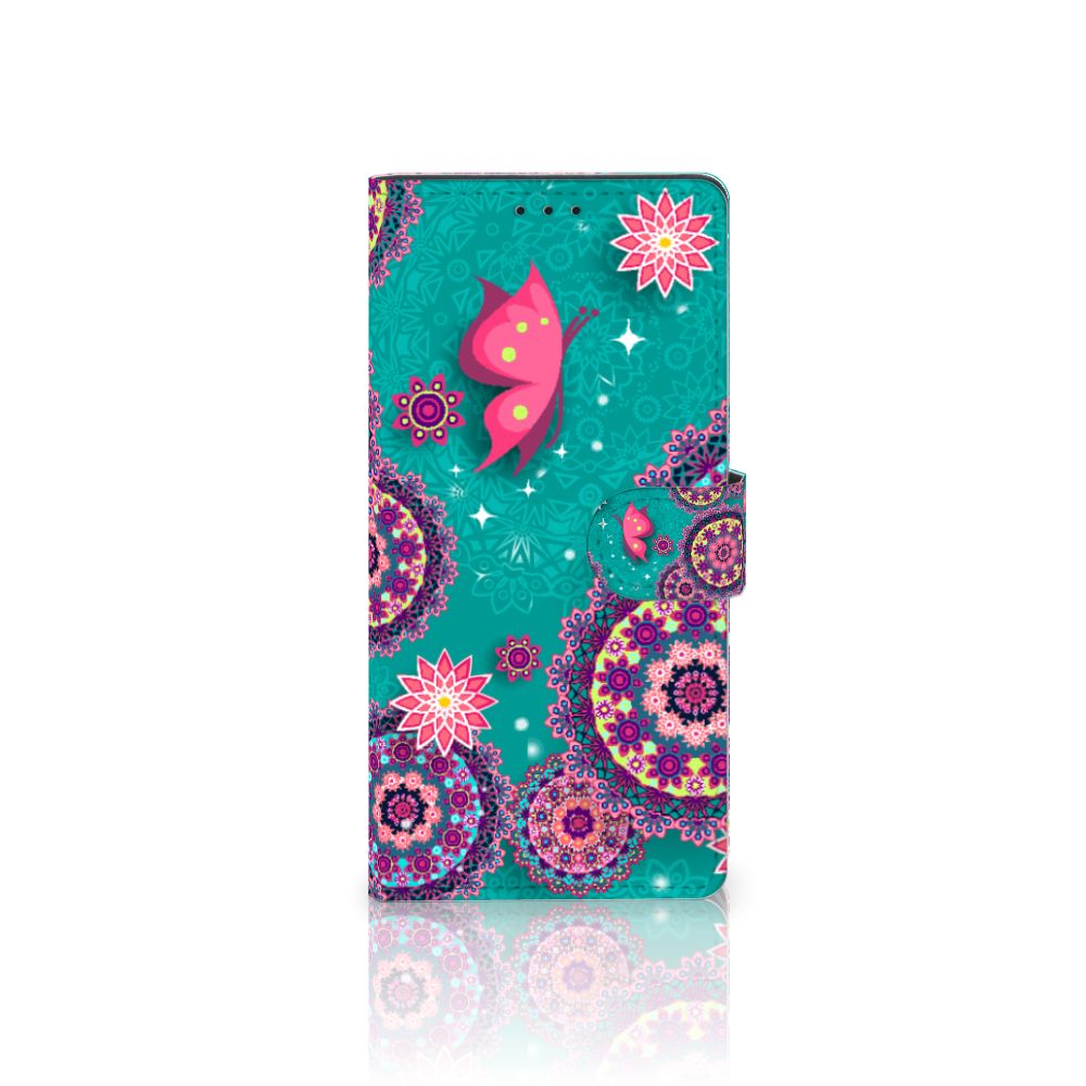 Samsung Galaxy A02s | M02s Hoesje Cirkels en Vlinders