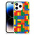 Apple iPhone 14 Pro Max Doorzichtige Silicone Hoesje Blokken B2C Telecom