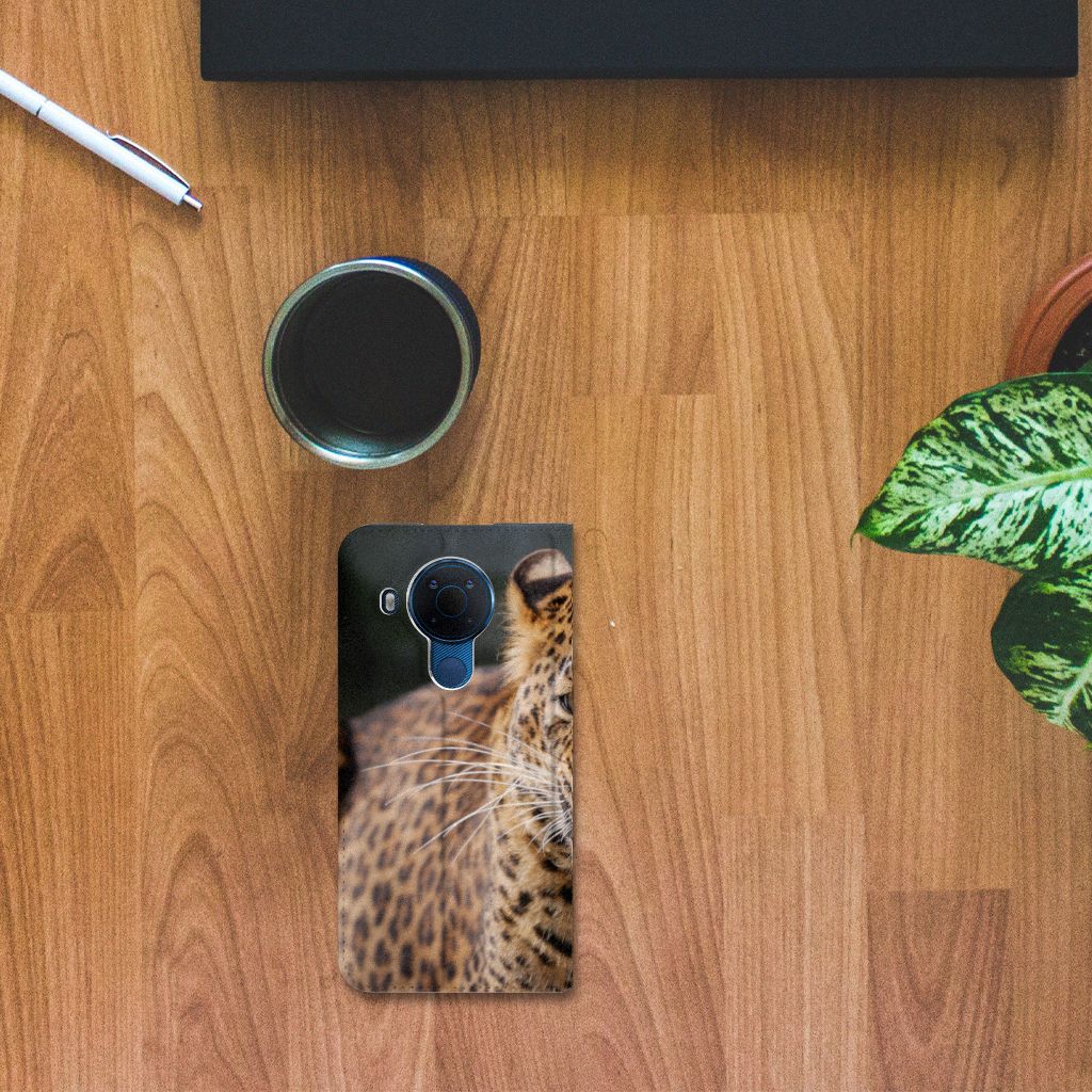 Nokia 5.4 Hoesje maken Luipaard - B2C Telecom