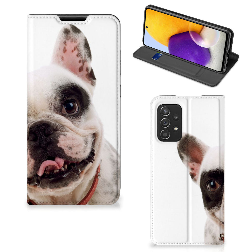 Samsung Galaxy A72 (5G/4G) Hoesje maken Franse Bulldog