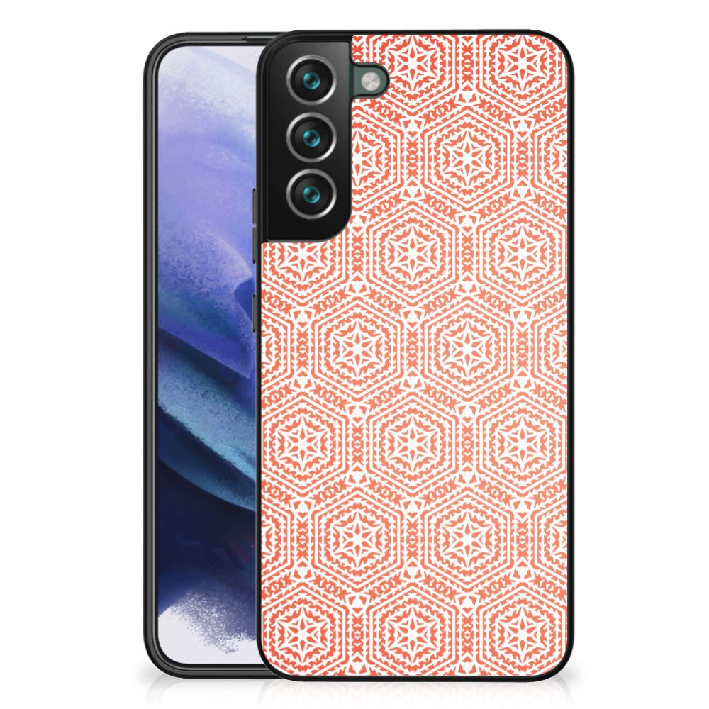 Samsung Galaxy S22 Plus Back Case Pattern Orange