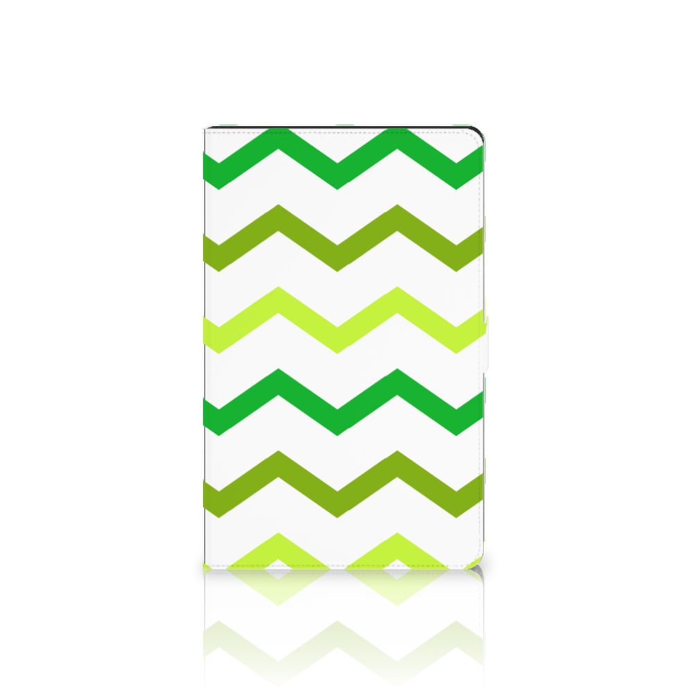 Lenovo Tab P11 | P11 Plus Tablet Hoes Zigzag Groen