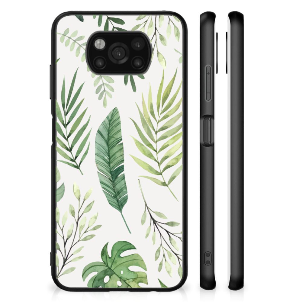 Xiaomi Poco X3 | X3 Pro Bloemen Hoesje Leaves