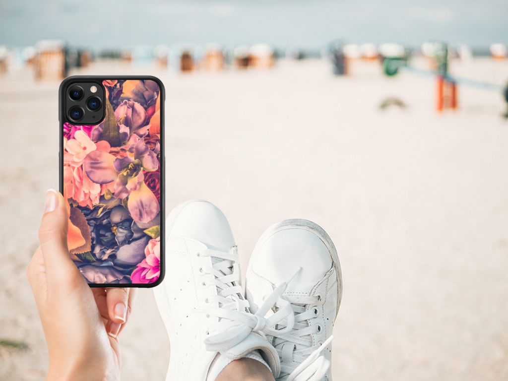 Apple iPhone 11 Pro Max Skin Case Bosje Bloemen B2C Telecom