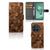 Book Style Case voor OnePlus 12 Wooden Cubes