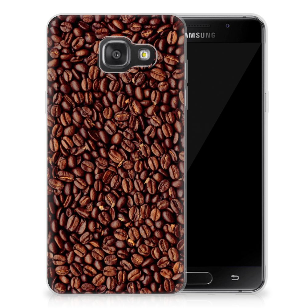 Samsung Galaxy A3 2016 Siliconen Case Koffiebonen