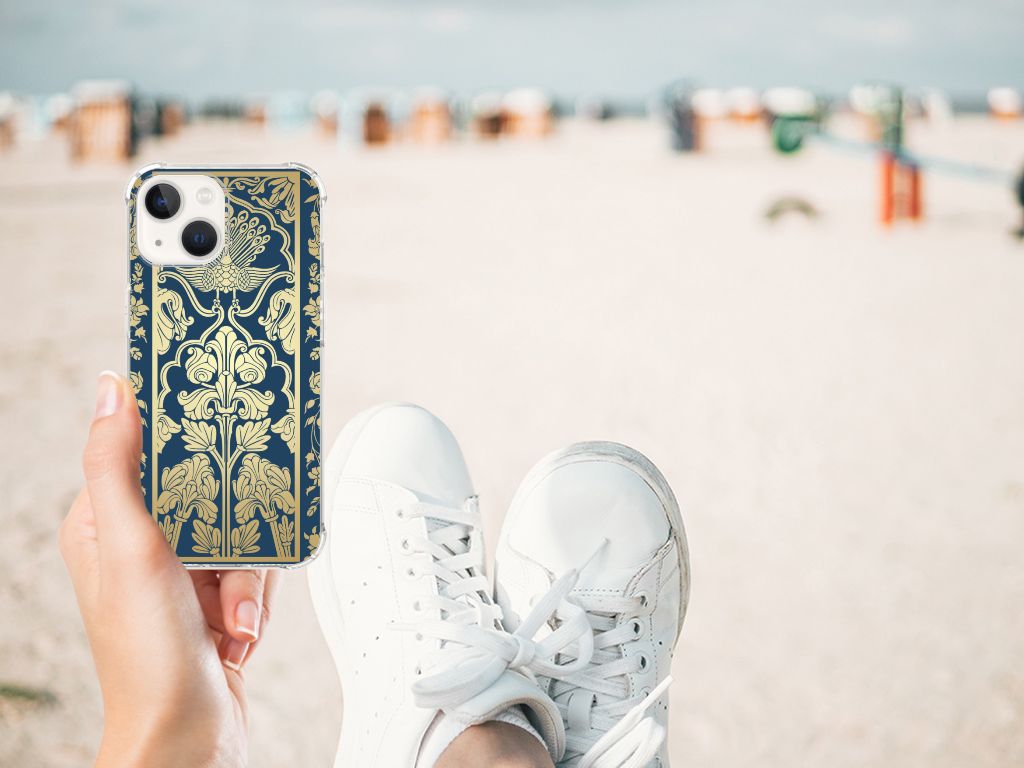 iPhone 13 Case Beige Flowers B2C Telecom