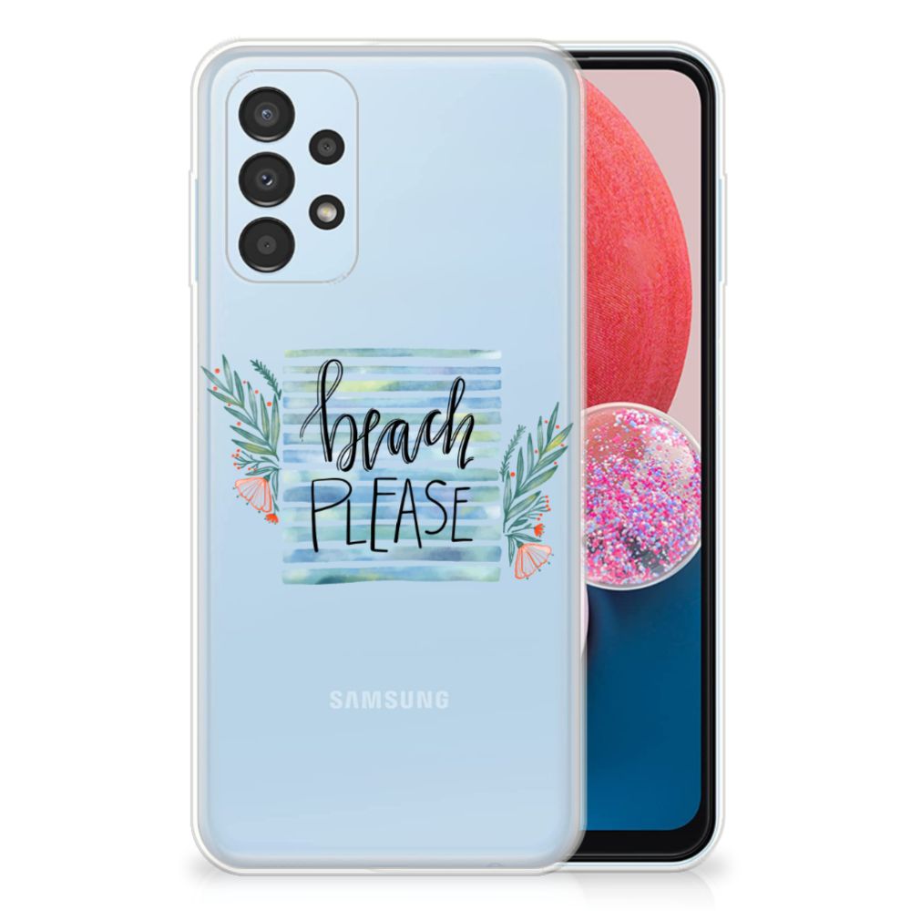 Samsung Galaxy A13 4G Telefoonhoesje met Naam Boho Beach B2C Telecom