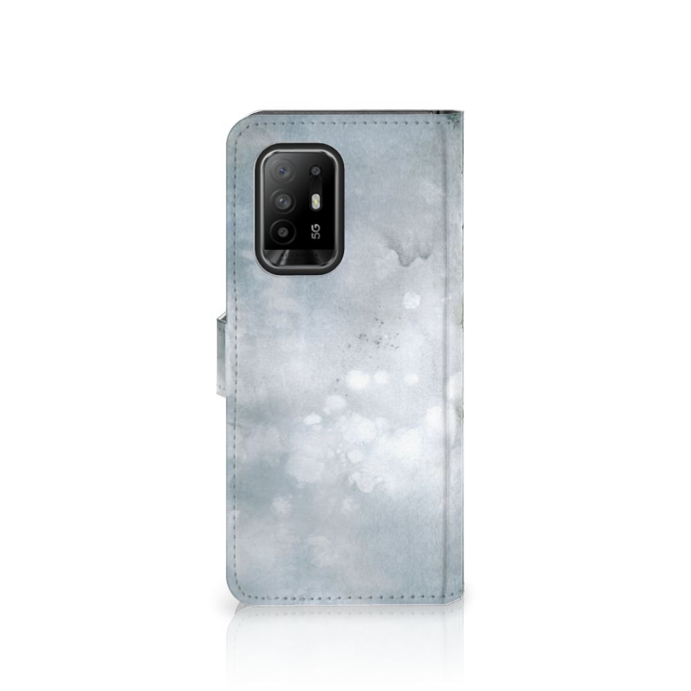 Hoesje OPPO Reno5 Z | A94 5G Painting Grey
