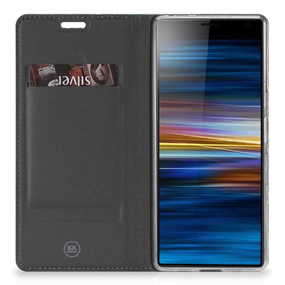 Sony Xperia 10 Hoesje met Magneet Aztec