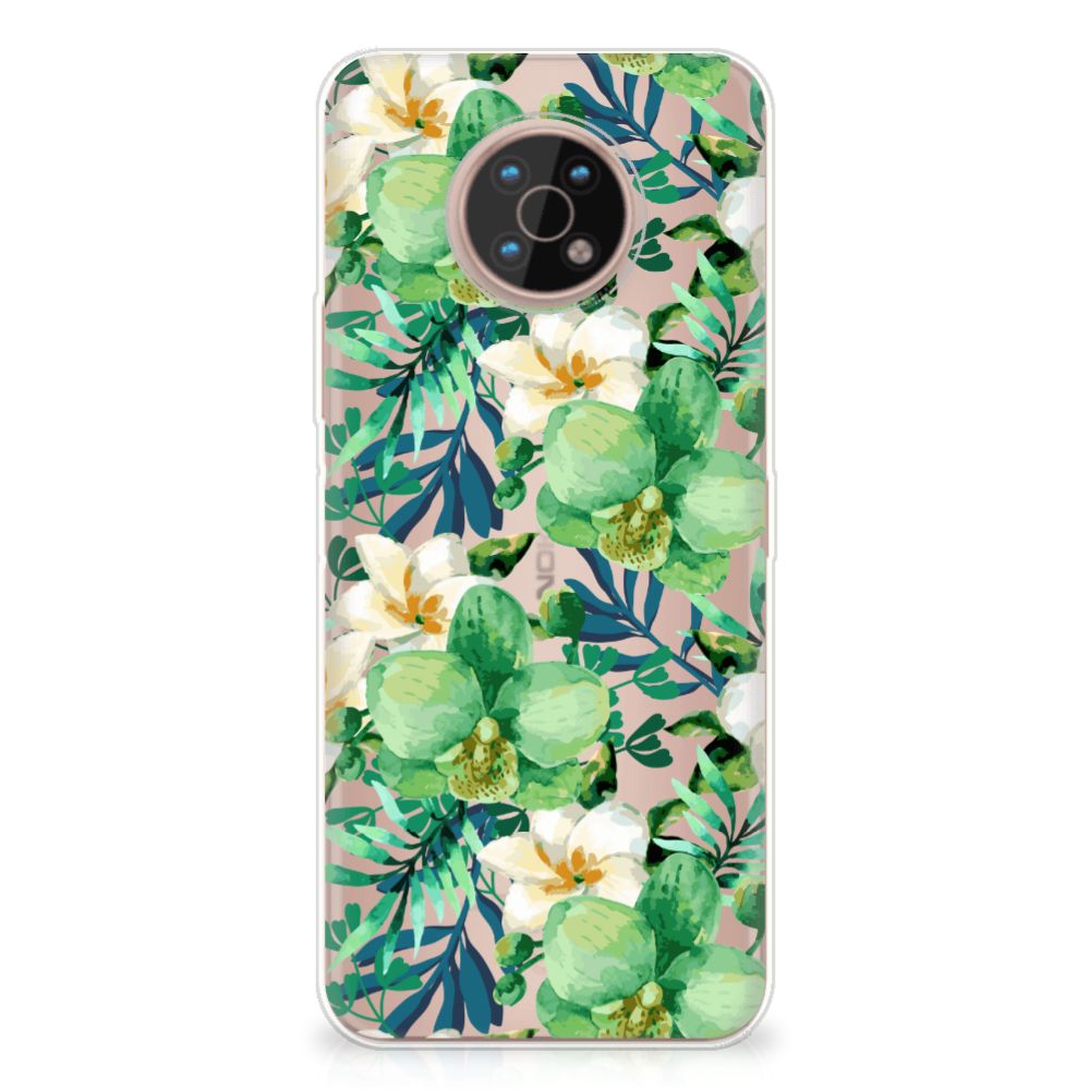 Nokia G50 TPU Case Orchidee Groen B2C Telecom