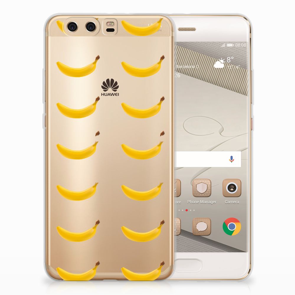 Huawei P10 Plus Siliconen Case Banana