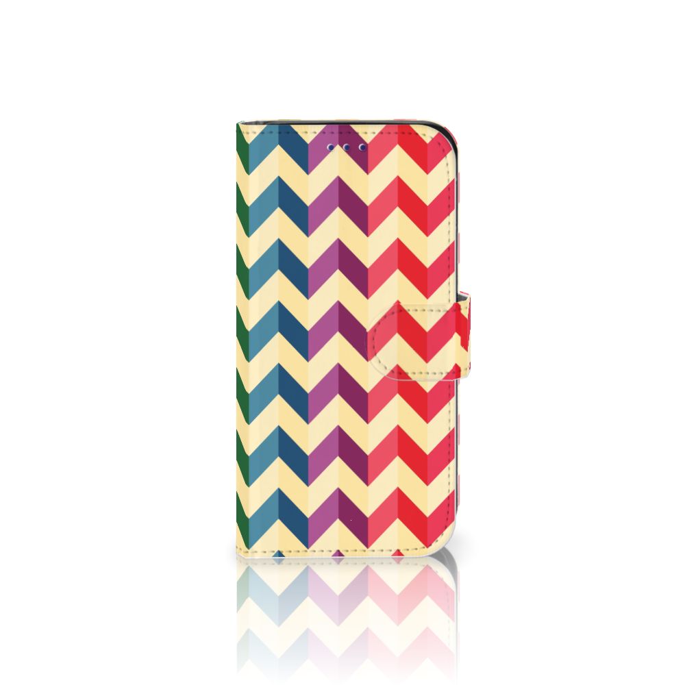 Samsung Galaxy S10e Telefoon Hoesje Zigzag Multi Color