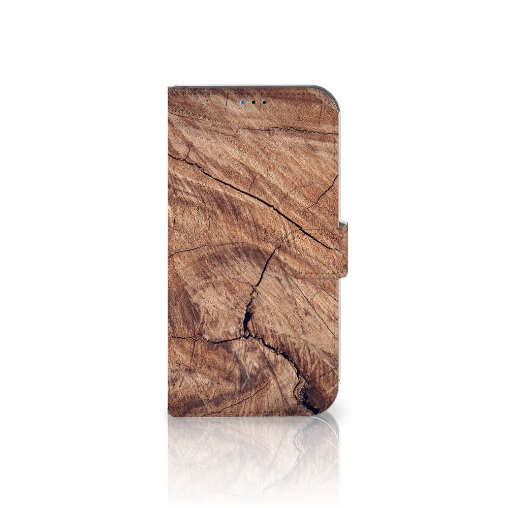 iPhone 14 Pro Max Book Style Case Tree Trunk