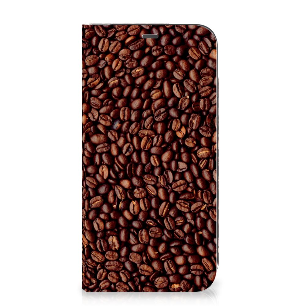 iPhone 12 Pro Max Flip Style Cover Koffiebonen - B2C Telecom