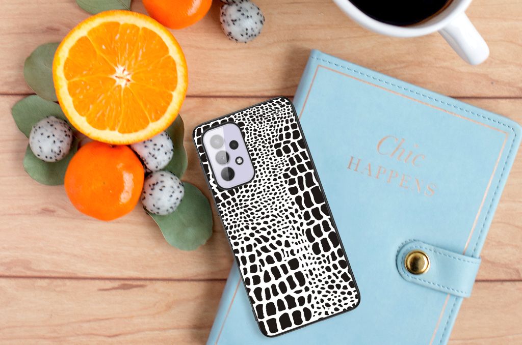 Samsung Galaxy A33 5G Dierenprint Telefoonhoesje Slangenprint B2C Telecom