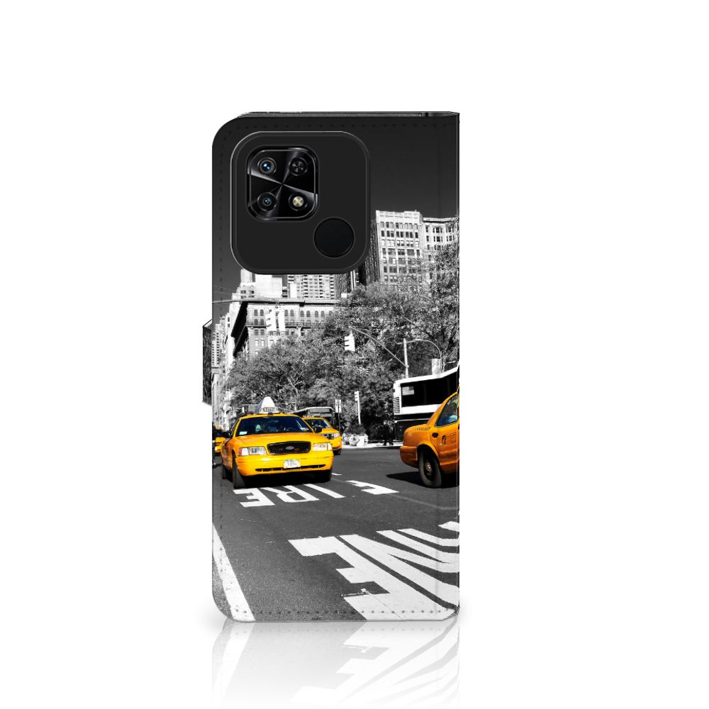 Xiaomi Redmi 10C Flip Cover New York Taxi