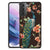 Samsung Galaxy S21 Plus Dierenprint Telefoonhoesje Pauw met Bloemen B2C Telecom