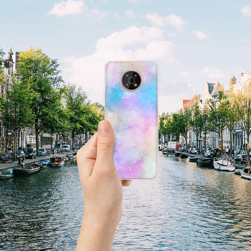 Hoesje maken Nokia G50 Watercolor Light