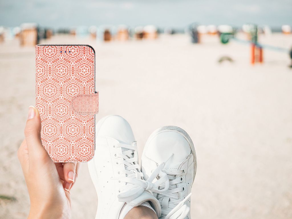Samsung Galaxy S10e Telefoon Hoesje Pattern Orange