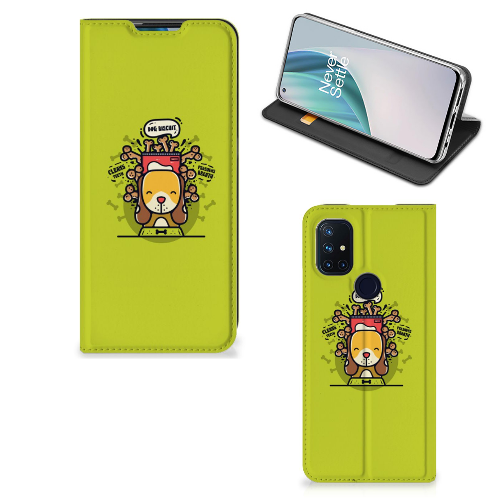 OnePlus Nord N10 5G Magnet Case Doggy Biscuit - B2C Telecom