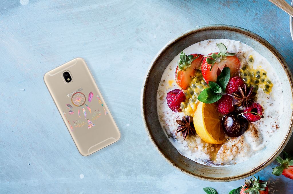 Samsung Galaxy J5 2017 Telefoonhoesje met Naam Boho Dreamcatcher