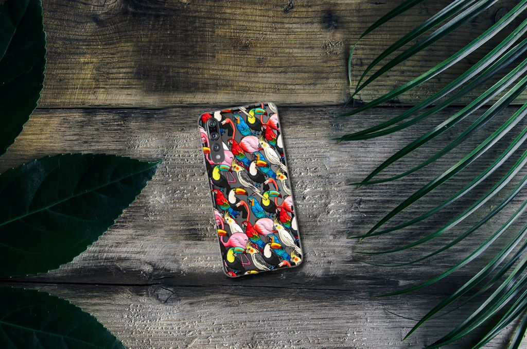 Huawei P20 Pro TPU Hoesje Birds