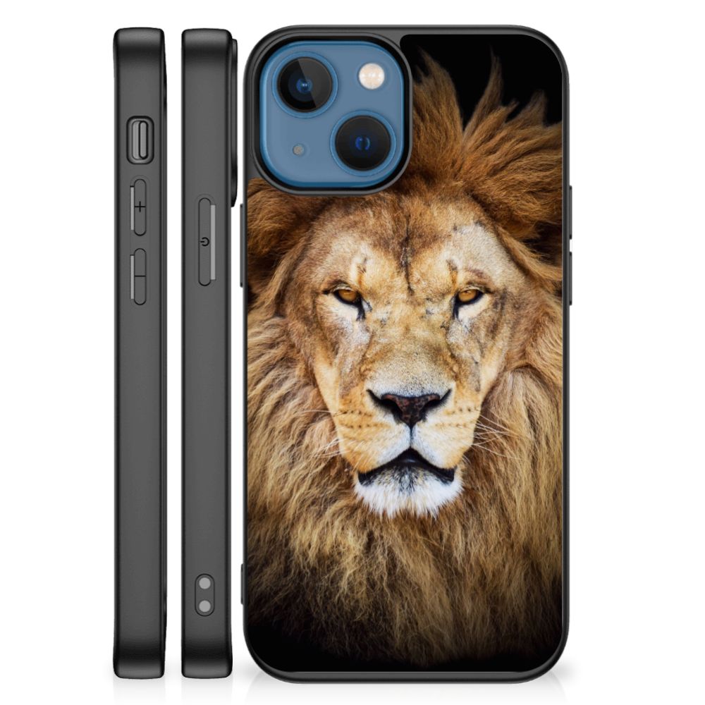 Apple iPhone 13 mini Dierenprint Telefoonhoesje Leeuw B2C Telecom