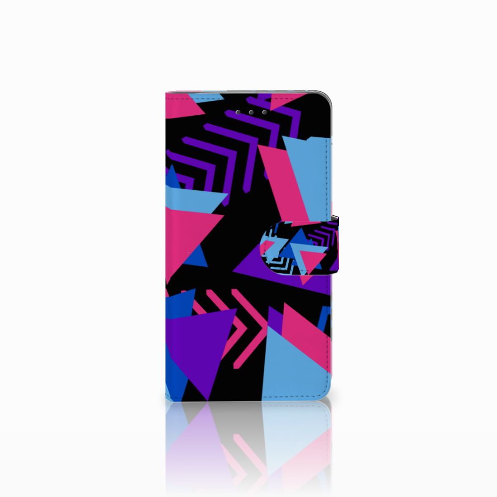 Samsung Galaxy J7 2016 Book Case Funky Triangle